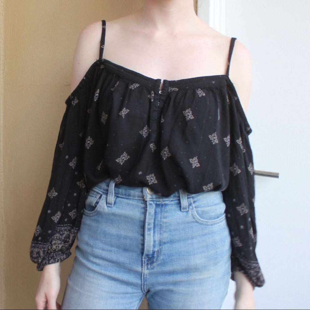 Urban Outfitters Cold Shoulder Top